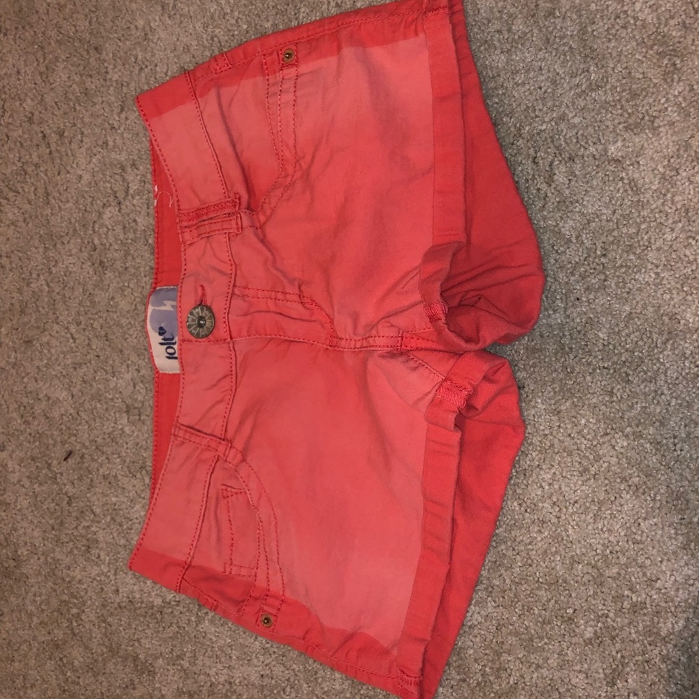 Orange shorts